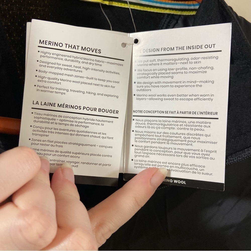 Smartwool Merino Sport Ultra Light Jacket Size Small Men’s NWT - Picture 4 of 6